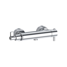 Immagine di Bellosta BRUSIN- miscelatore termostatico per doccia, esterno, senza set doccia, finitura cromo 01-5711/1AL