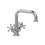 Immagine di Bellosta BRUSIN+ rubinetteria lavabo H.21 cm, monoforo, bocca girevole, con scarico, finitura cromo 01-5705/2/A