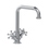 Immagine di Bellosta BRUSIN+ rubinetteria lavabo H.27 cm, monoforo, bocca girevole, con scarico, finitura cromo 01-5705/2/B