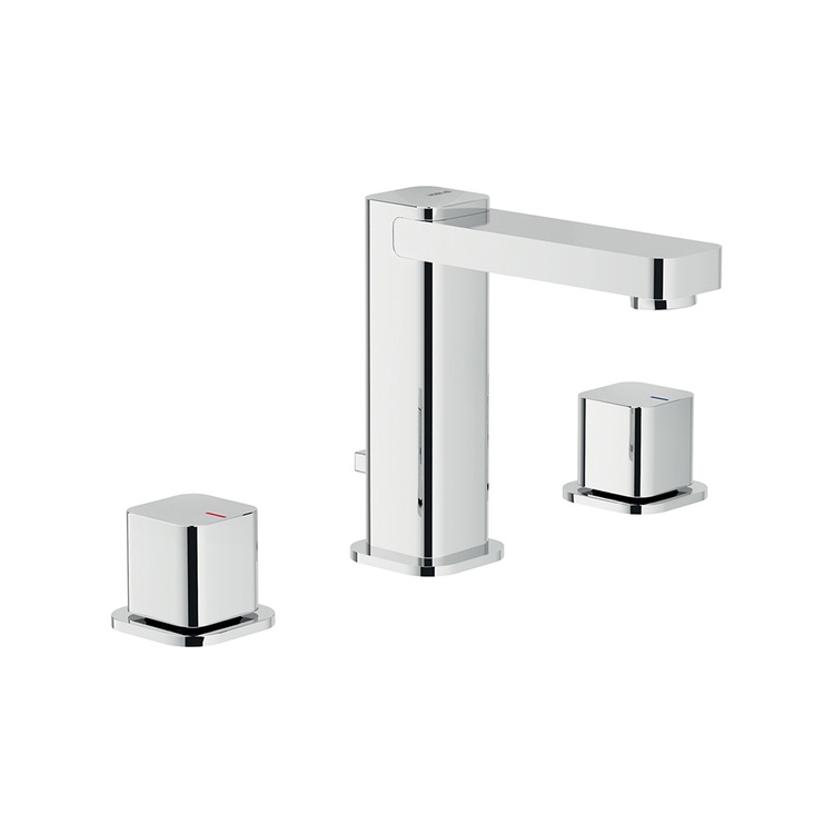 Immagine di Nobili LOOP batteria 3 fori per lavabo, con scarico, finitura cromo LP90211/1CR