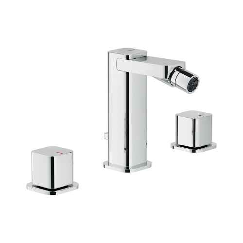 Immagine di Nobili LOOP batteria 3 fori per bidet, con scarico, finitura cromo LP90215/1CR