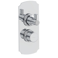 Immagine di Bellosta BRUSIN- miscelatore, con termostatico, a incasso, 1 uscita, senza corpo incasso, finitura cromo 01-5712/KL/E