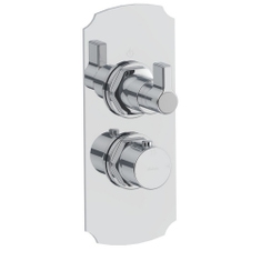 Immagine di Bellosta BRUSIN- miscelatore, con termostatico, a incasso, 1 uscita, senza corpo incasso, finitura cromo 01-5712/KL/E