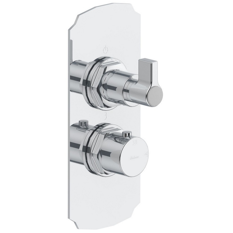 Immagine di Bellosta BRUSIN- miscelatore, con termostatico, a incasso, con deviatore, 3 uscite, senza corpo incasso, finitura cromo 01-5712/3KL/E