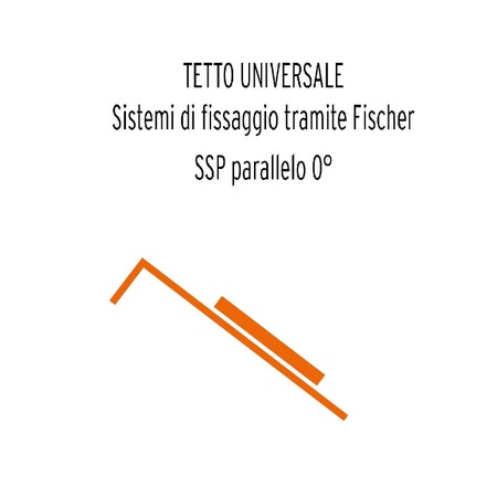 Immagine di Sonnenkraft KIT di fissaggio per 2 collettori tramite Fischer SSP parallelo 0° (tetto universale) 111502