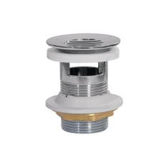 Immagine di Ghidini Piletta per lavabo a scarico libero, con troppopieno, 1 1/4” 575114