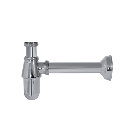 Immagine di Ghidini CONCORD sifone bottiglia senza piletta, 1”, finitura cromo 529125