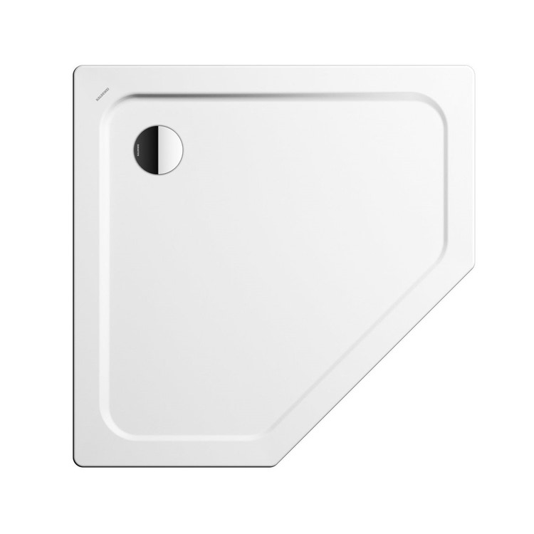 Kaldewei CORNEZZA piatto doccia pentagonale L.90, profondità interna 2,5 cm, colore bianco finitura opaco 459000010711