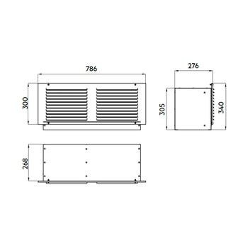 Irsap IR-FIL filtro F7 standard, per sostituzione periodica adatta