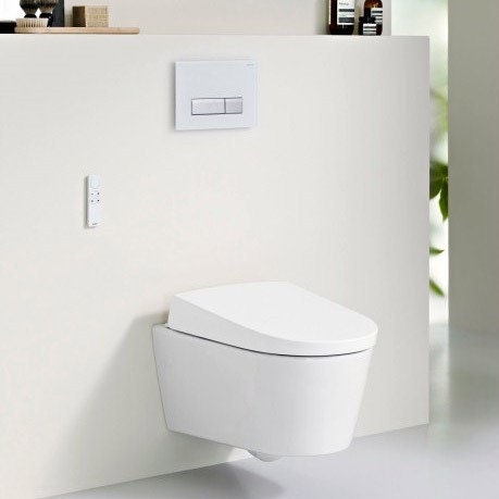 Immagine di Geberit AquaClean Sela WC sospeso con funzione bidet, colore bianco 146.140.11.1