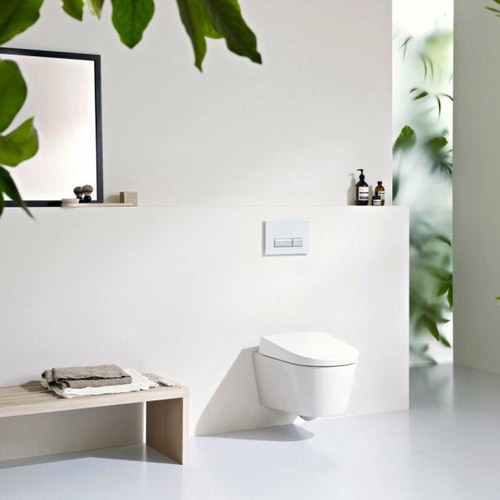 Immagine di Geberit AquaClean Sela WC sospeso con funzione bidet, colore bianco 146.140.11.1