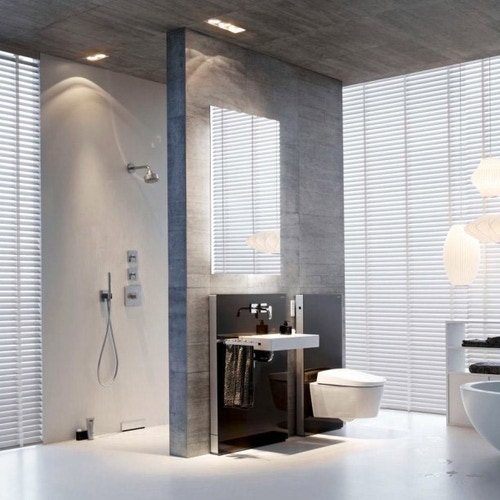 Immagine di Geberit AquaClean Sela WC sospeso con funzione bidet, colore bianco 146.140.11.1