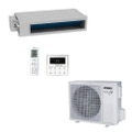 Immagine di Aermec LCG_D R32 Climatizzatore canalizzato monosplit inverter | unità esterna 8.5 kW unità interna 29000 BTU LCG850+LCG850D