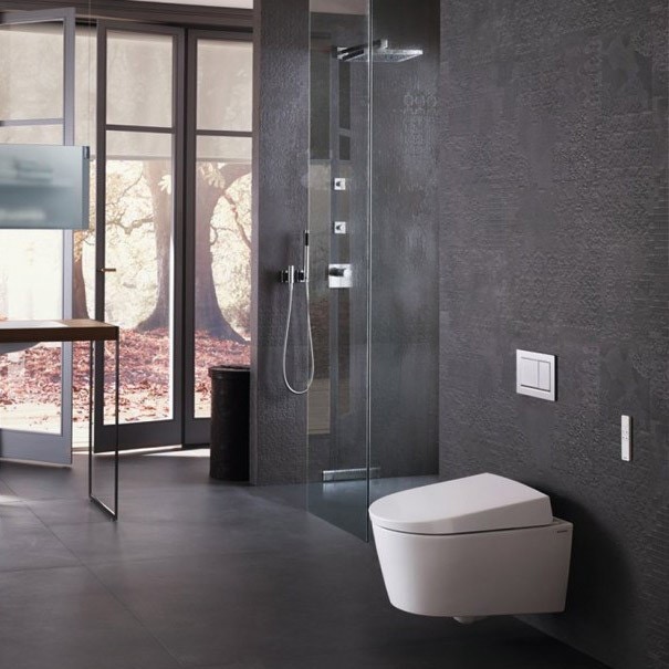 Immagine di Geberit AquaClean Sela WC sospeso con funzione bidet, colore bianco 146.140.11.1