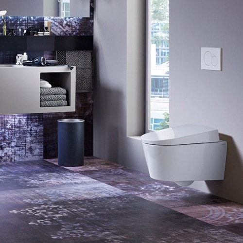 Immagine di Geberit AquaClean Sela WC sospeso con funzione bidet, colore bianco 146.140.11.1