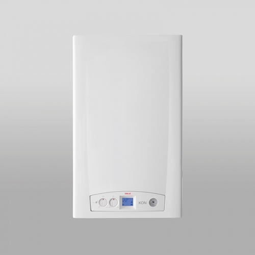 Immagine di Unical HYBREER SLIMs KON 35 HP 70 sistema ibrido per riscaldamento/raffrescamento e A.C.S, collegabile direttamente a pannelli solari (versione preassemblata) 00377058d1