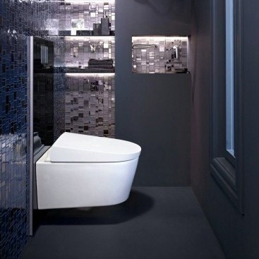 Immagine di Geberit AquaClean Sela WC sospeso con funzione bidet, colore bianco 146.140.11.1
