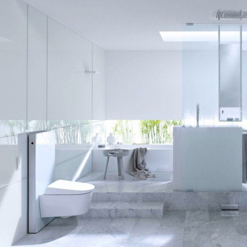 Immagine di Geberit AquaClean Sela WC sospeso con funzione bidet, colore bianco 146.140.11.1