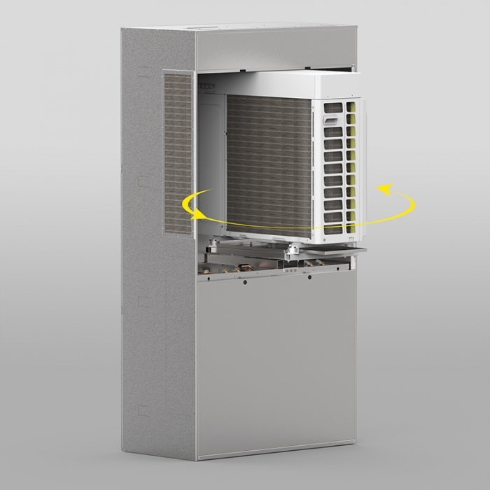 Immagine di Unical ELE MONOBOILER HP70 sistema integrato per riscaldamento/raffrescamento e A.C.S. 00374528