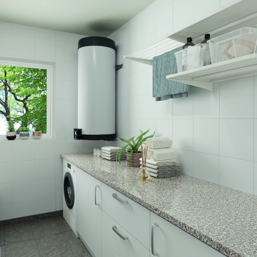 Immagine di Daikin MULTI+ sistema per raffrescamento, riscaldamento e acqua calda sanitaria con serbatoio da 120 L | unità esterna 5.2 kW | unità interne canalizzabile 9000+9000+12000 4MWXM52A9+EKHWET120BV3+2xFDXM25F9+FDXM35F9