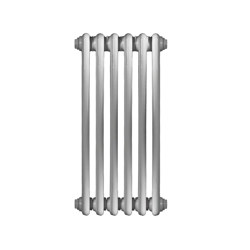 Immagine di Deltacalor NEW LINE radiatore 3 colonne 6 elementi H.90 L.30 P.10,7 cm, colore grey beige finitura lucido NW309006R1019G