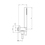 Immagine di Bellosta SHOWER supporto doccia completo con presa acqua, doccetta monogetto cilindrica e flessibile 150 cm, finitura cromo 01-4403/1/A