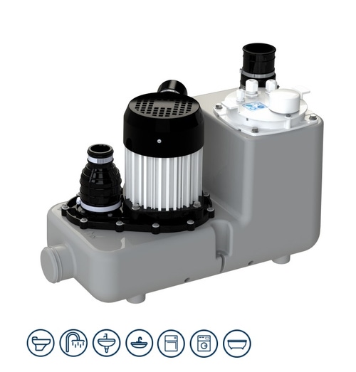 Immagine di SFA Sanitrit SANICOM® 1 stazione di sollevamento per lo smaltimento di acque grigie SCOM1-20