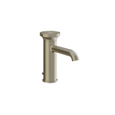 Immagine di Gessi ORIGINI miscelatore lavabo H.17 cm, con scarico, finitura finox brushed nickel 66001#149
