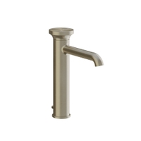 Immagine di Gessi ORIGINI miscelatore lavabo H.25 cm, con scarico, finitura finox brushed nickel 66005#149