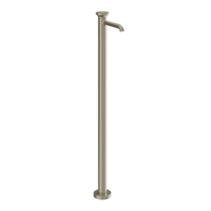 Immagine di Gessi ORIGINI miscelatore lavabo monocomando da terra, senza scarico, senza corpo incasso, finitura finox brushed nickel 66095#149