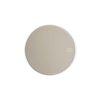 Immagine di Gessi ORIGINI NEUTRAL inserto in ottone, colore greige finitura opaco 66600#273