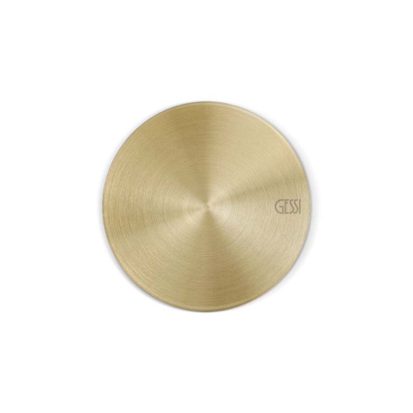 Immagine di Gessi ORIGINI ACCENT inserto in ottone, finitura brass brushed PVD 66600#727