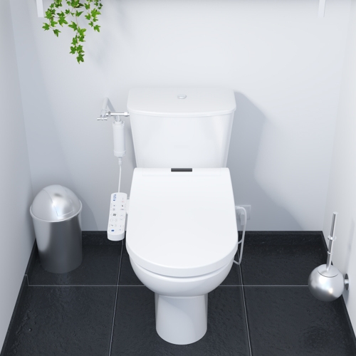 Immagine di SFA Sanitrit SANISEAT copriwater multifunzione con funzionalità bidet STSEAT