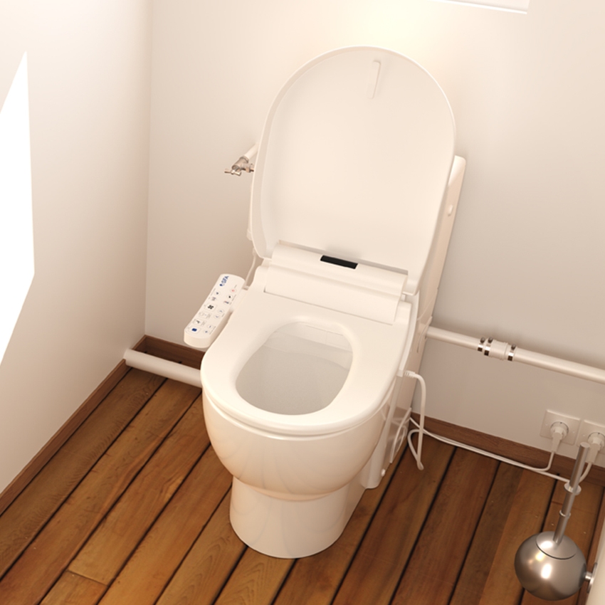 Immagine di SFA Sanitrit SANISEAT copriwater multifunzione con funzionalità bidet STSEAT