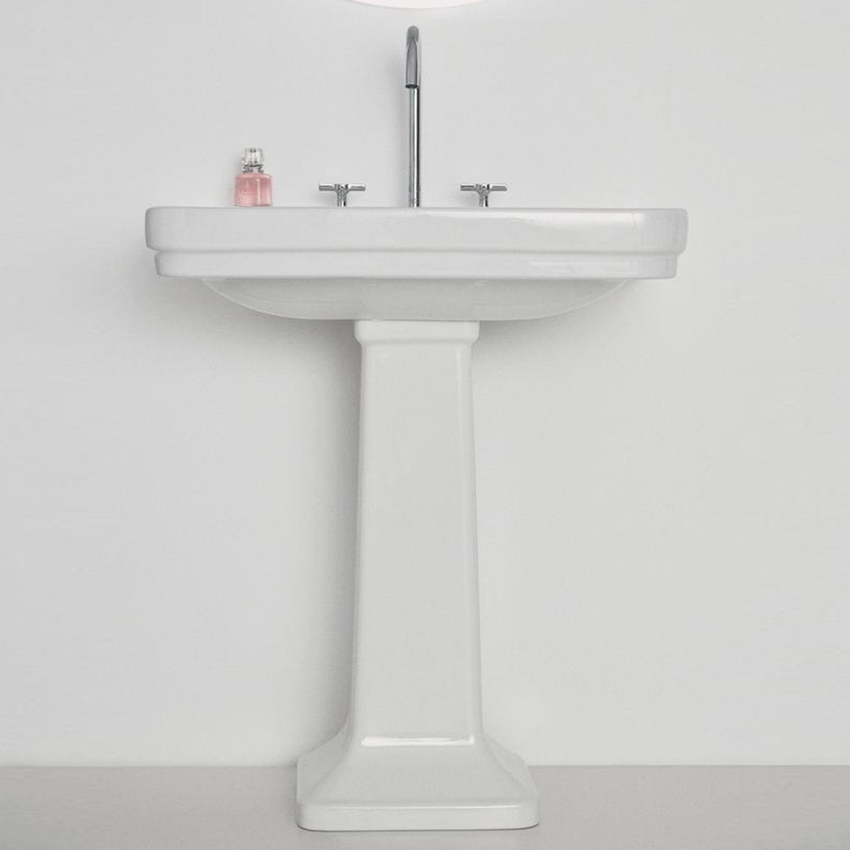 Immagine di Ideal Standard CALLA colonna per installazione lavabi, a pavimento, colore bianco finitura lucido E222401