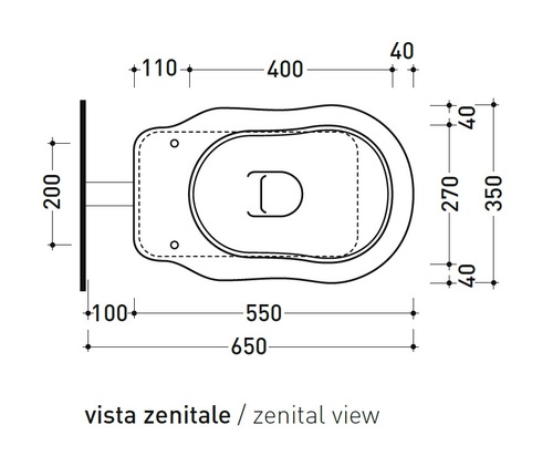 Immagine di Flaminia EFI set sanitari a pavimento, vaso con scarico a pavimento e coprivaso con discesa rallentata, bidet monoforo con troppopieno, colore bianco finitura lucido 6010+6005+23/CR