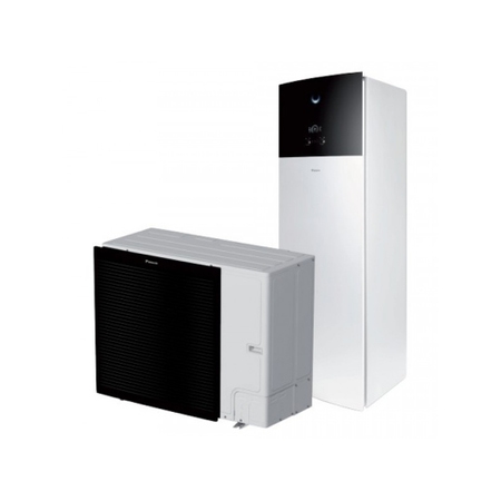 Immagine di Daikin ALTHERMA 3 R F INTEGRATED pompa di calore per riscaldamento, raffrescamento e produzione ACS | unità esterna monofase 11 kW accumulo 230 l. EBVX11S23D6V+ERLA11DV3