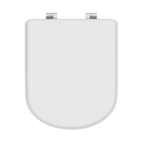 Immagine di Ideal Standard CALLA set sanitari a pavimento, vaso a filo parete, con sedile a discesa rallentata, bidet monoforo con troppopieno, colore bianco finitura lucido E222501+E222601+E251801