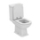 Immagine di Ideal Standard CALLA set sanitari a pavimento, vaso a filo parete, con sedile a discesa rallentata, bidet monoforo con troppopieno, colore bianco finitura lucido E222501+E222601+E251801