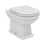 Immagine di Ideal Standard CALLA set sanitari a pavimento, vaso a filo parete, con sedile a discesa rallentata, bidet monoforo con troppopieno, colore bianco finitura lucido E222501+E222601+E251801
