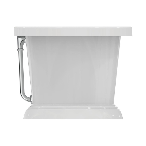 Immagine di Ideal Standard CALLA vasca centro stanza, con colonna di scarico e telaio, colore bianco finitura lucido T500401