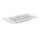 Ideal Standard I.LIFE B lavabo top L.101 cm, monoforo, con troppopieno, colore bianco finitura lucido T460301