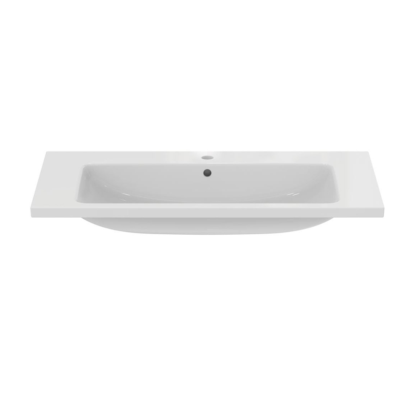 Ideal Standard T460301 I.LIFE B Lavabo Top L.101 Cm, Monoforo, Con ...