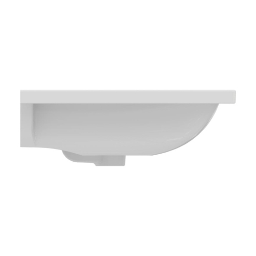 Immagine di Ideal Standard I.LIFE B set L.80 cm con mobile sottolavabo, colore sabbia finitura opaco, lavabo, colore bianco finitura lucido, specchio rettangolare T5271NF+T460401