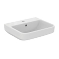 Immagine di Ideal Standard I.LIFE B lavabo top L.50 cm, monoforo, con troppopieno, colore bianco finitura lucido T460901