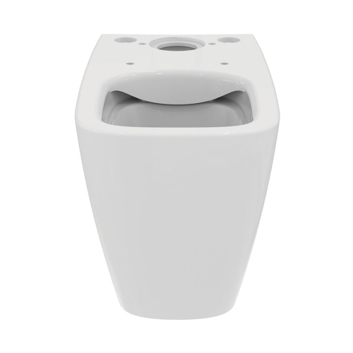 Immagine di Ideal Standard I.LIFE B vaso a terra per cassetta, senza sedile, senza cassetta e senza brida, colore bianco finitura lucido T461201