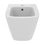 Immagine di Ideal Standard soluzione bagno completo, sanitari sospesi, lavabo 60 cm, vasca rettangolare 170x75, colore bianco finitura lucido, rubinetteria finitura cromo SING9