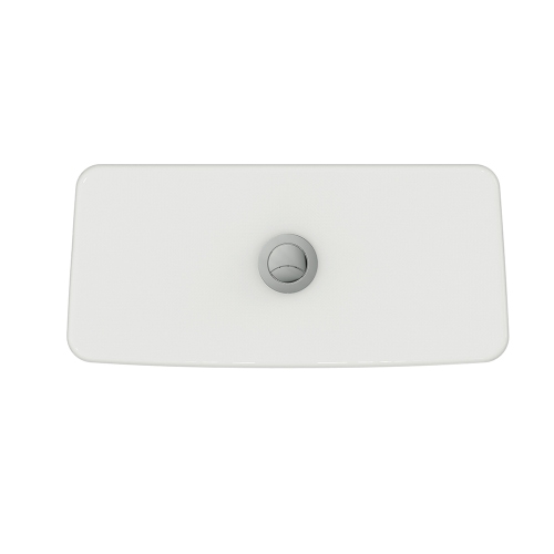 Immagine di Ideal Standard I.LIFE cassetta con batteria double flush per vaso a terra, colore bianco finitura lucido T472301