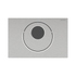 Immagine di Geberit SIGMA10 placca di comando per WC con azionamento elettronico del risciacquo, funzionamento a rete, risciacquo a due quantità, automatico/senza contatto/manuale, finitura acciaio spazzolato 115.856.SN.6