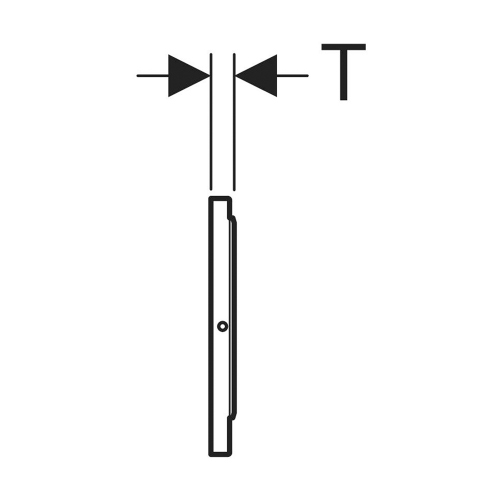 Immagine di Geberit SIGMA 10 placca di comando per wc con azionamento elettronico del risciacquo, funzionamento a rete, risciacquo a due quantità, automatico, finitura acciaio spazzolato  115.890.SN.6
